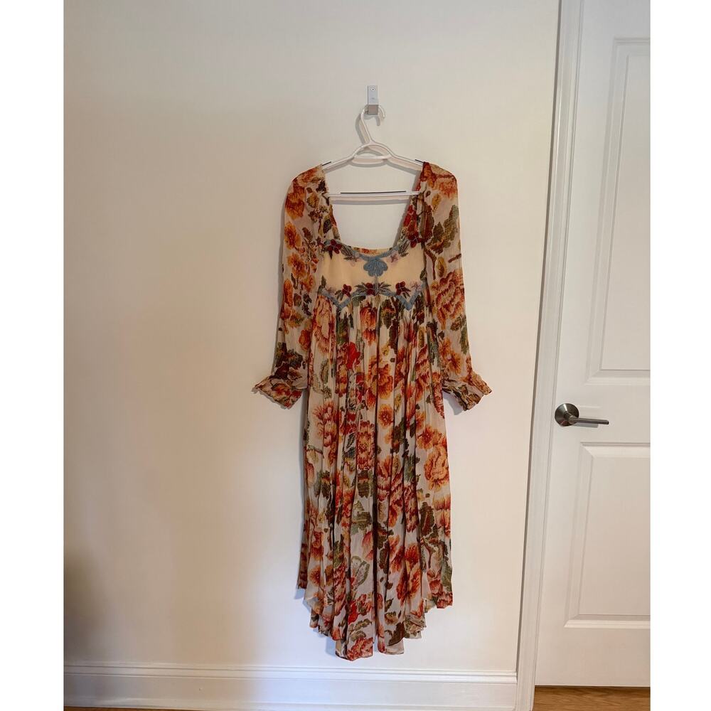 Free People Timeless Tapestry Maxi Dress, NWT, Size S - Picture 6 of 8